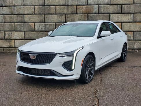 Certified 2023 Cadillac CT4 V w/ Navigation Package AWD/4WD image 1