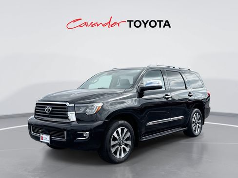 Certified 2021 Toyota Sequoia Limited w/ Safety & Convenience Package RWD image 1