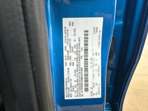 Used 2021 Ford Ranger Lariat w/ Equipment Group 501A High image 37