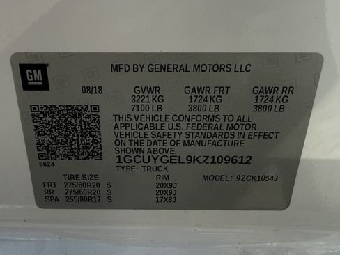 Used 2019 Chevrolet Silverado 1500 LTZ w/ LTZ Texas Edition AWD/4WD image 34