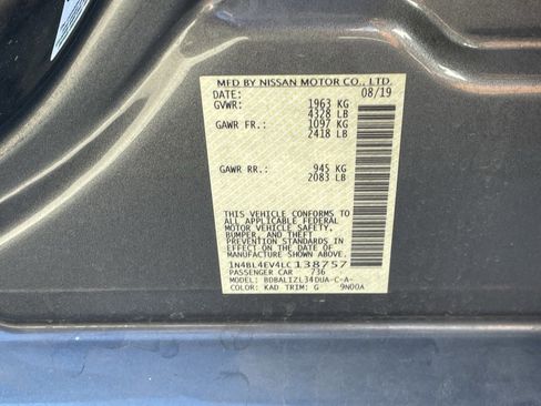 Used 2020 Nissan Altima 2.5 SL image 10