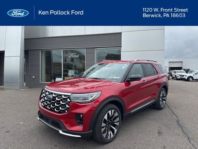New 2025 Ford Explorer Platinum