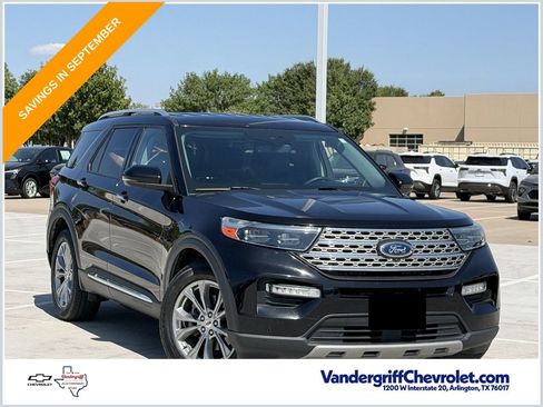 Used 2022 Ford Explorer Limited w/ Equipment Group 301A RWD image 1