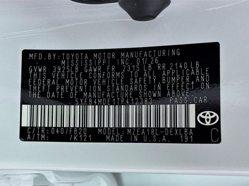 Certified 2026 Toyota Corolla LE FWD image 30