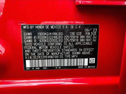 Used 2024 Honda HR-V Sport image 35
