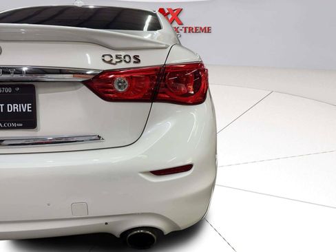Used 2016 INFINITI Q50 Red Sport 400 AWD/4WD image 15