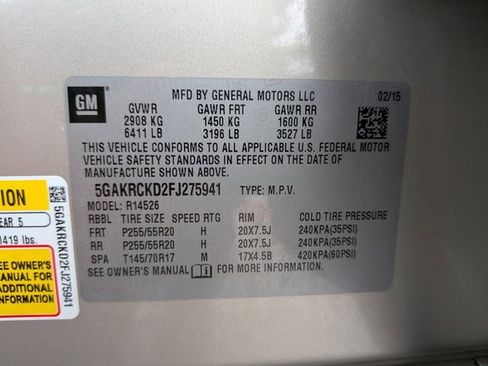 Used 2015 Buick Enclave Premium w/ Experience Buick Package FWD image 32