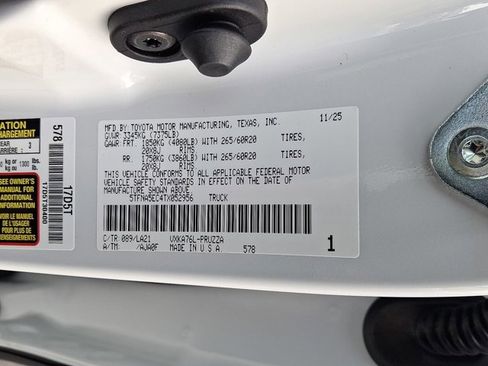 New 2026 Toyota Tundra Platinum image 20