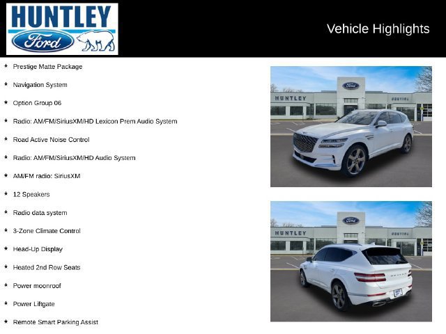 Used 2023 Genesis GV80 3.5T w/ Prestige Matte Package AWD/4WD image 3