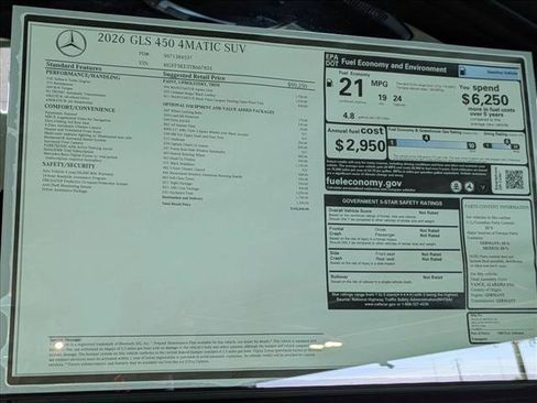 New 2026 Mercedes-Benz GLS 450 4MATIC image 20