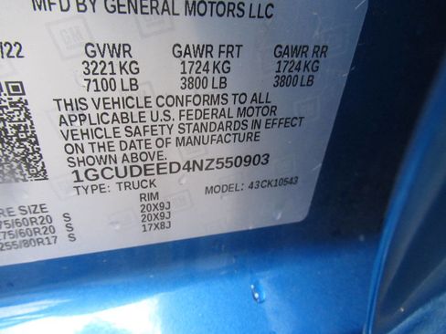 Used 2022 Chevrolet Silverado 1500 RST w/ Z71 Off-Road Package image 20