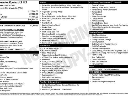 Used 2019 Chevrolet Equinox LT FWD image 34