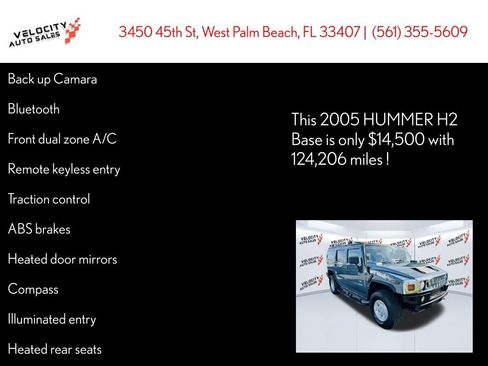 Used 2005 HUMMER H2 4D Sport Utility image 27