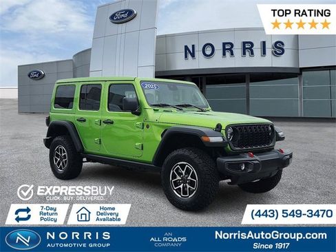 Used 2025 Jeep Wrangler Rubicon w/ Safety Group image 1