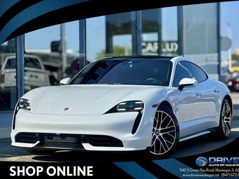 Used 2020 Porsche Taycan Turbo AWD/4WD image 1