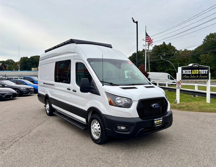Used 2023 Ford Transit 350 148 High Roof Extended AWD image 3