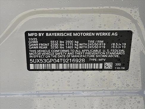 Used 2026 BMW X3 xDrive30 w/ Convenience Package image 21