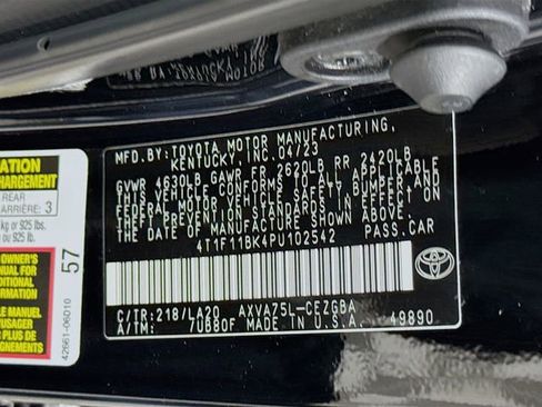Used 2023 Toyota Camry XLE w/ Navigation Package AWD/4WD image 35