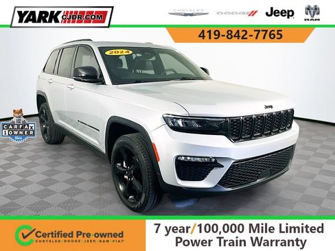 Certified 2024 Jeep Grand Cherokee Limited w/ Black Appearance Package AWD/4WD image 1