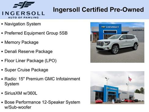 Used 2024 GMC Acadia Denali w/ Super Cruise Package image 5