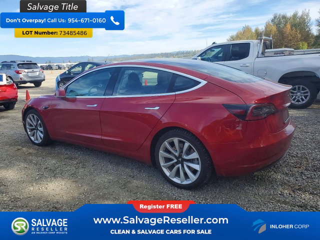 Used 2018 Tesla Model 3 AWD/4WD image 3