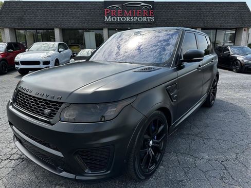 Used 2017 Land Rover Range Rover Sport SVR AWD/4WD image 1