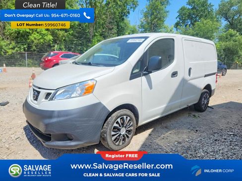 Used 2014 Nissan NV200 S w/ Back Door Glass Package FWD image 1