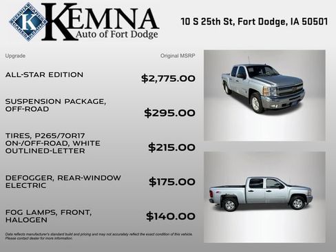 Used 2012 Chevrolet Silverado 1500 LT w/ All-Star Edition image 4