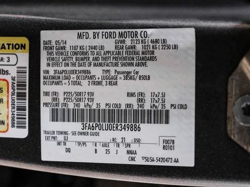 Used 2014 Ford Fusion SE FWD image 69