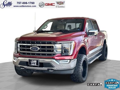Used 2021 Ford F150 Lariat w/ Equipment Group 502A High image 1