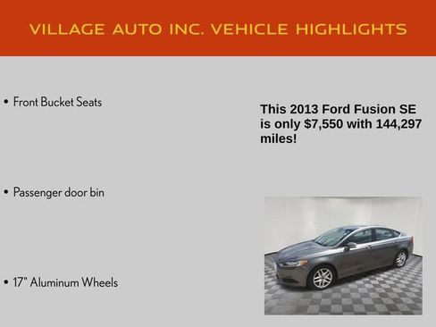 Used 2013 Ford Fusion SE FWD image 14