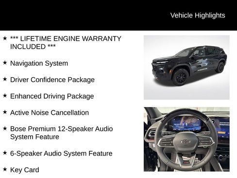 New 2026 Chevrolet Traverse Z71 w/ Enhanced Driving Package image 2