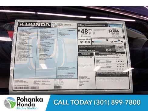 Used 2025 Honda Accord EX-L image 22