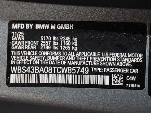 New 2026 BMW M4 xDrive Competition image 25