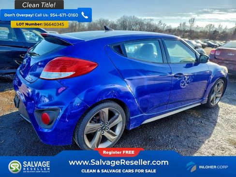 Used 2013 Hyundai Veloster Turbo w/ Ultimate Pkg FWD image 4