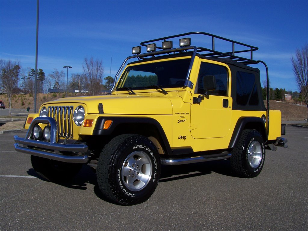 Used 2000 Jeep Wrangler Sport AWD/4WD image 3