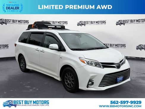 Used 2019 Toyota Sienna Limited Premium w/ Carpet Mat Package AWD/4WD image 1