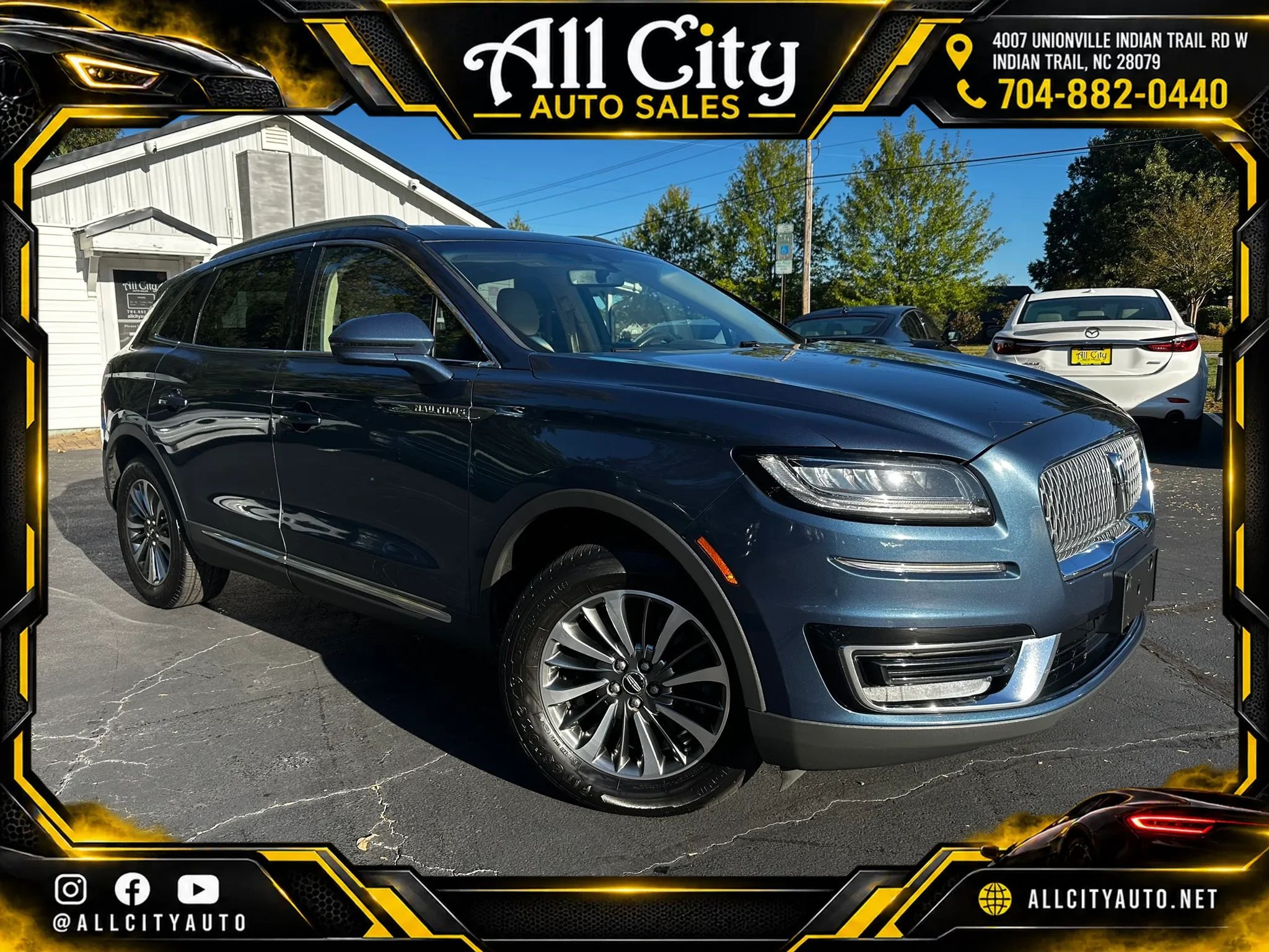 Used 2019 Lincoln Nautilus Select AWD/4WD image 1