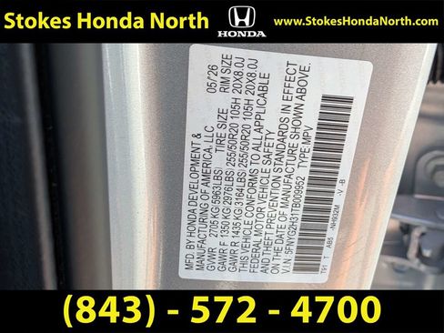 Certified 2026 Honda Pilot Sport image 7