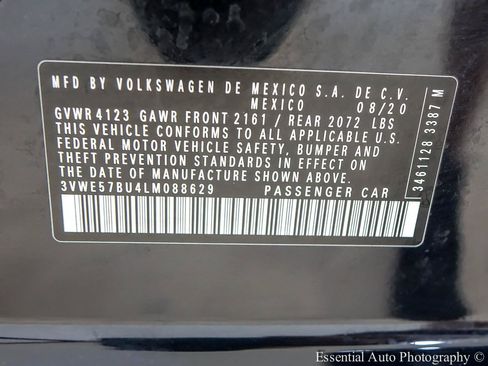 Used 2020 Volkswagen Jetta SEL FWD image 37