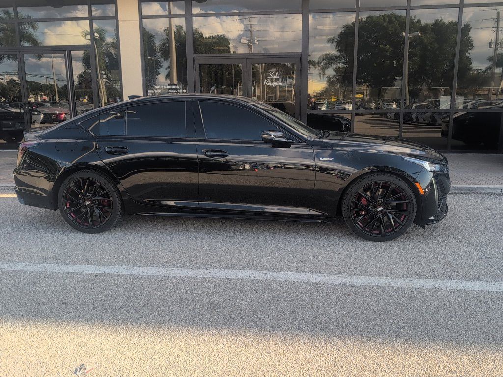 Used 2024 Cadillac CT5 V w/ LPO, Red Accent Package RWD image 5
