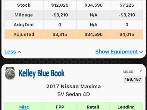 Used 2017 Nissan Maxima 3.5 SV image 17