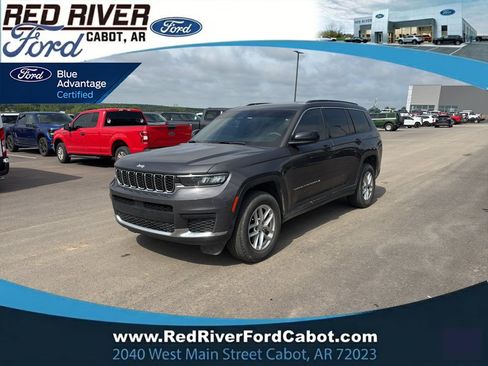Used 2024 Jeep Grand Cherokee L Laredo w/ Luxury Tech Group I AWD/4WD image 1