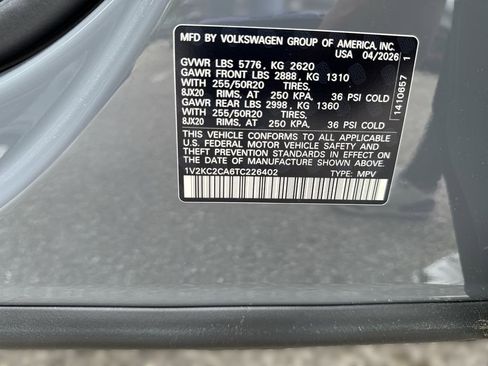 New 2026 Volkswagen Atlas Cross Sport SE AWD/4WD image 24