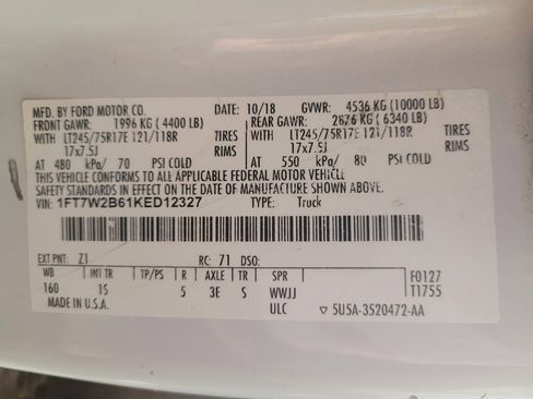 Used 2019 Ford F250 XL w/ XL Value Package AWD/4WD image 33