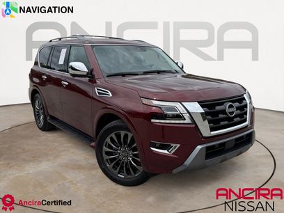 Used 2024 Nissan Armada Platinum w/ Captain's Chairs Package
