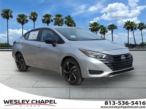 New 2025 Nissan Versa SR w/ Trunk Package FWD image 1