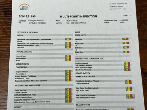 Used 2024 Dodge Durango GT image 40