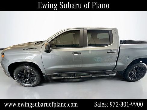 Used 2024 Chevrolet Silverado 1500 Custom w/ Turbomax Blackout Package RWD image 4