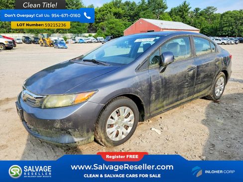 Used 2012 Honda Civic LX image 1
